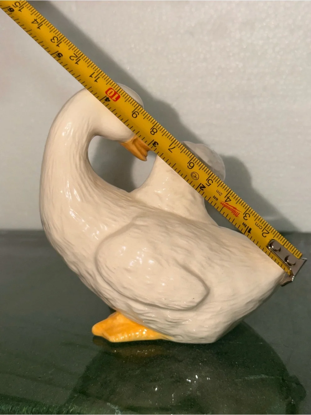 Vintage Ceramic Swan Goose Geese Duck 4”